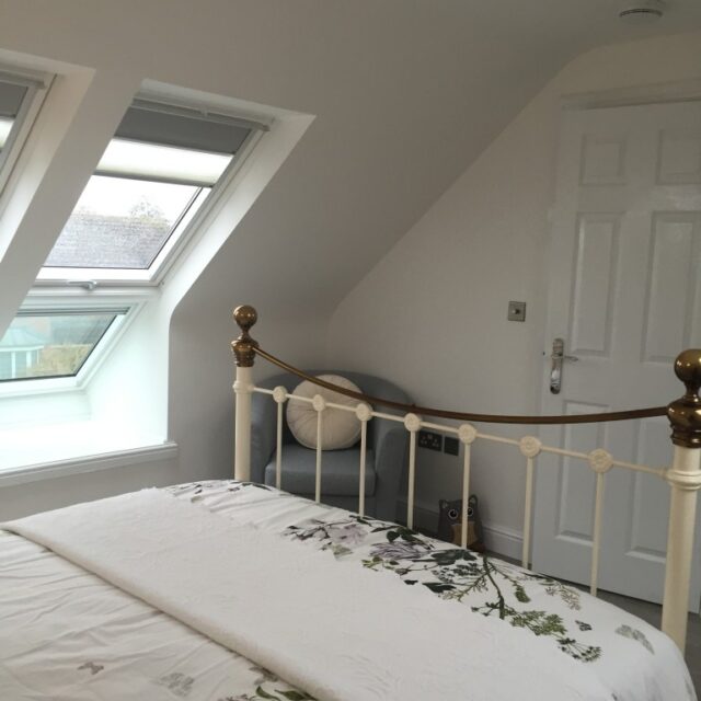 bedroom in loft conversion - Loft Living Bath & Bristol